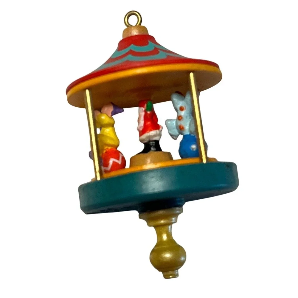 Hallmark Keepsake 1996 Santas Little‎ Big Top Ornament Ken Crow Circus Movement